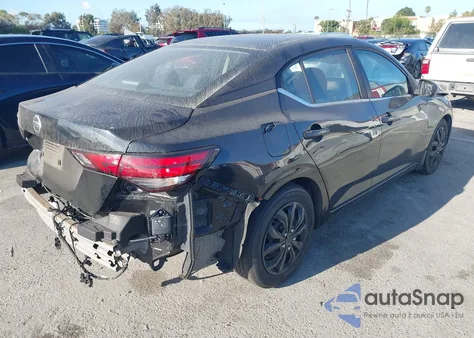 2020 Nissan Sentra S Xtronic Cvt из США, поврежденный, VIN 3N1AB8BV8LY213927